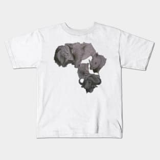 African Big 5 Kids T-Shirt